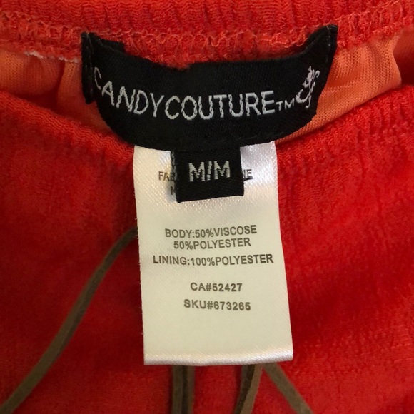 🧡Beautiful orange strapless top🧡 - Picture 4 of 4